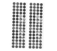 jojofuny 2 hojas Pegatinas Adhesivas Ultra para Pantalla Móvil Unidades Negras Compatibles con Teléfonos y Mandos Fácil de Quitar sin Residuos Uso Múltiple para Exteriores y Prolongado