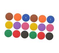 jojofuny 2 Juegos Educativo de Círculos Fraccionarios Eva para Aprendizaje Matemático Coloridas para Demostrador de Problemas Fraccionarios para Suma y Resta Juguete Didáctico Seguro para
