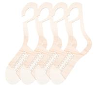 jojofuny 2 Pares de Modelos de Madera para Tejer Calcetines, Resistentes a Deformaciones, Ideales para Crochet y Exhibición de Medias, Herramienta Práctica para Amantes del Tejido