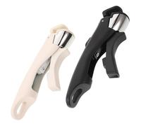 jojofuny 2 Piezas Asas de Cocina Extraíbles 2 Pcs para Ollas y Sartenes, Mango Desmontable Resistente al Calor Agarre Ergonómico, Accesorio Compatible para Batería de Cocina y Utensilios