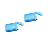 jojofuny 2 Piezas Bolsas de Disco Duro Soporte para Disco Duro Externo Cajas organizadoras Caja de Almacenamiento de Disco Duro páginas Caja de almacenaje Tapa de la Carcasa Caja Protectora