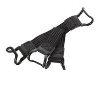 jojofuny 2 Piezas Correa anticaída para Tableta apretones Bucle Cuello de Cisne Manos portamovil sujeta moviles Accesorios del telefono Titular de la Mano del teléfono Celular Nylon Black