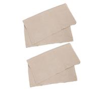 jojofuny 2 piezas Herramienta de Cerámica de Lino Ligera para Modelado de Arcilla Tela de Yute para Impresión de Texturas Mantel de Lino para Manualidades y Bricolaje para Talleres y