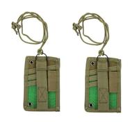 jojofuny 2 Piezas Tarjetero Multifuncional de Oxford Identificación y Cartas