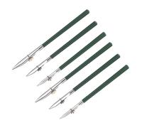 jojofuny 2 Series Bolígrafo De Ajustable Para Artistas De De Enmascarado Color Verde Para Dibujo Y Caligrafía Incluye Pequeño Mediano Y Grande Herramienta De 6 Piezas X 2
