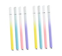 jojofuny 2 Series Lápiz Óptico De Gradiente De Color Pluma De Escritura De Tableta Escribiendo Pantalla Aguja Bolígrafo Pluma Capacitiva De La Tableta Lápiz Óptico para Metal 4 Piezas*2