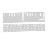 jojofuny 2 Series Plantilla De Tabla De Crecimiento Gráfico De Altura Muro Vivero Regla De Plantilla De Crecimiento Regla De Escala Hueca El Plastico 7 Piezas*2