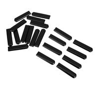 jojofuny 20 Fundas Protectoras de Manija de Válvula de Bola de Pvc Plano, Tamaño Interior 3x10 Mm, Cubiertas Antideslizantes para Mango de Grifo, Accesorio para Riego y Jardín, Pack 20