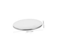 jojofuny 200 Juegos Kit para Fabricar Insignias DIY Materiales para de Hojalata con Bases Plásticas Carcasa Metálica y Película Transparente Accesorios para Pins y Botones para Proyectos