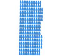 jojofuny 200 Piezas Cabeza De Cristal Cable Botas Cubierta Enchufe De Red Cubierta Conectar Conector De Tapa Botas a Cable as Tapa De Red as a a