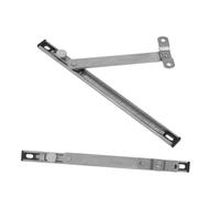 jojofuny 2piezas Cerradura Ajustable Para Ventanas y Puertas Deslizantes Barandilla De Seguridad Para Balcón y Patio Limitador De Ventana Inoxidable Instalación Sin Perforación