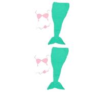 jojofuny 2piezas Diadema De para Bebés Accesorio De Fotografía Recién Nacido Prop De Crochet para Sesiones De