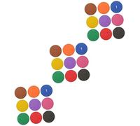 jojofuny 3 Juegos Círculos Fraccionarios Eva para Educación Temprana Material Seguro para Herramienta Visual para Sumar y Restar para Preescolar y Primaria
