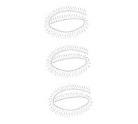 jojofuny 3 Piezas Cadena de Borlas de Strass Diy para Decoración de Ropa y Accesorios Cinta de Rhinestone Multifuncional para Bodas Fiestas y Manualidades