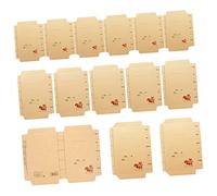 jojofuny 30 Piezas Cubiertas de Libros Kraft Fundas para Textos Escolares para Estudiantes Protección y Durabilidad