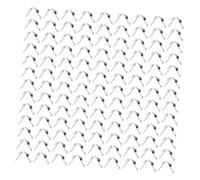 jojofuny 300 Piezas Kit Crimps Beads para Diy Joyería Conectores Redondos para Collares y Pulseras Conjunto de Accesorios para Fabricación de Pendientes y Manualidades