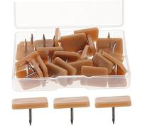 jojofuny 30piezas Deslizantes para Muebles Guías De Cajón para Baldosas Cubiertas para Patas De Sillas y Mesas Instalación y Reparaciones