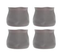 jojofuny 4 Fundas de Silicona para Patas de Mesa Forma Redonda para Patas de Silla para Un Movimiento Silencioso en Pisos Duros para El Hogar El Apartamento o El Dormitorio