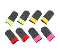 jojofuny 4 Pares de Juego Abrazadera Protector de Mano Pegatina Pantalla de para Errores de Funda para el para Juegos Puesto de Juego Fibra Black