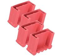 jojofuny 4 Piezas Almohadilla Protectora de Escalera reemplazo de Almohadillas de Escalera de Goma Deslizadores de Muebles Accesorios para escaleras Antideslizantes repuestos de Escalera