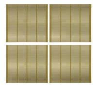 jojofuny 4 piezas Esterilla para Sushi de Plástico Verde Herramienta Compacta para Hacer Kit Esencial para Japoneses Fácil de Usar y Transportar