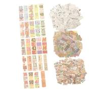 jojofuny 400 Piezas Decorativo Vintage para Manualidades de Diy para Scrapbooking y Decoración de Álbumes Material de Estilo Retro para Personalizar Proyectos