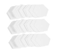 jojofuny 400 piezas Plantillas de Acolchado Hexagonales de Plantillas para Patchwork y Proyectos de Manualidades Herramientas para Técnicas de Acolchado Inglés