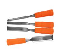 jojofuny 4piezas Cinceles De Grabado Para Carpintería Formones Multifuncionales Mango De Madera Herramientas Para Manualidades Madera Cinceles De Punta Plana Para Proyectos De
