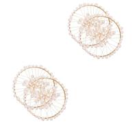 jojofuny 4piezas Perlas para Fotografía Accesorios para Sesiones De De Joyería y Uñas Props Elegantes para Aire