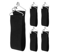 jojofuny 5 Correas de Refuerzo Negras para Sillones Reclinables Bandas Antidesgarro Resistentes y Portátiles para Reparación de Sillas Soporte Reforzado para Uso Exteriores como Camping