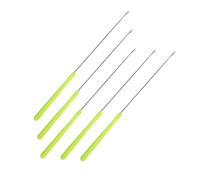 jojofuny 5 Piezas Agujas de Crochet Mango Plástico y Gancho Alargado para Tejer Pelucas, Suéteres y Alfombras, Herramienta para Trenzar y Kit para Manualidades de Tejido