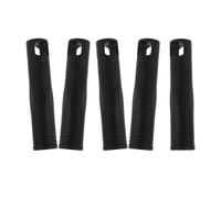 jojofuny 5 Piezas Empuñaduras de Repuesto para Mango de Trapeador de Plástico Negro, Accesorio Ligero y Cómodo para Poste de Extensión en Limpieza del Hogar