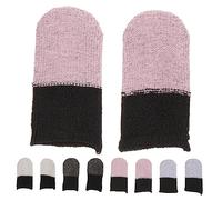 jojofuny 5pares Fundas Transpirables Dedos Guantes Funda Dedos Protectores Punta Protector Sudor