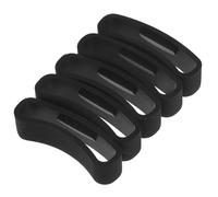 jojofuny 5piezas Anillos De Hebilla Para Correa De Reloj Core Goma Flexible Unidades Compatibles Pulseras Inteligentes Para Uso Cotidiano