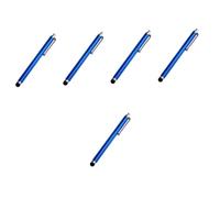 jojofuny 5piezas Bolígrafo Stylus Capacitivo para Pantallas Táctiles Lápiz Táctil De Azul para Tablets y Móviles Protege La Pantalla De Huellas y Arañazos