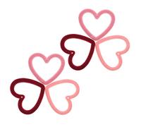 jojofuny 6 Colgantes De Amor Para Hacer Joyas Con Forma De Corazón Colgantes Con Nombre Llave De Mujer Pendientes De Corazón Pulseras Colgantes Baratijas Suministros Para