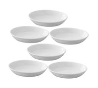 jojofuny 6 Piezas Recambio Plato Cerámico para Quemador de Cera Diseño Redondo para Portavelas Aromáticas y Lámparas de Aceite Resistente y Fácil Limpieza