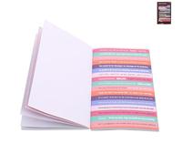 jojofuny 60 Hojas Pegatinas de Diario Citas Vintage Autoadhesivas para Scrapbooking y Manualidades, Adhesivas Duraderas para Álbumes de Recortes y Decoración Creativa