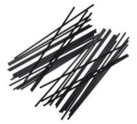 jojofuny 60 Piezas Varillas Difusoras de Aceite Perfumado de Fibra Negra Alta Absorción para Aromaterapia en Espacios de Vida y Difusores de Aceites Esenciales