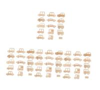 jojofuny 60piezas Tarjetas De Madera para Fotografía Mensuales De Crecimiento Accesorios para Momentos Especiales De Recién Nacidos