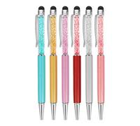 jojofuny 6piezas Bolígrafo Capacitivo De Cristal Lápiz Táctil para Tablets y Dispositivos con Pantalla Táctil Punta De Bola De Precisión para Dibujar y Escribir Pantalla Táctil