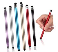 jojofuny 6Piezas Bolígrafo Capacitivo para Pantallas Táctiles De Colores para Dibujar Tabletas y Smartphones