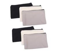 jojofuny 6piezas Estuche para Lápices Estudiantes Bolsa De Lona Organizador De Estuches