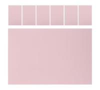 jojofuny 7 Piezas Placa de Grabado Rectangular de Tpr para Sellos de Cera y Proyectos Creativos Diy, Compatible Papel y Tela, Aplicaciones Versátiles de Manualidades
