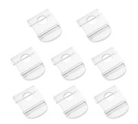 jojofuny 8 Clips Transparentes para Persianas Enrollables Pom Resistentes Tiradores para Cortinas Horizontales Piezas de Repuesto para Persianas Mini 8 Unidades Accesorios para Cortinas