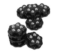 jojofuny 8 Piezas Ruedas Giratorias Adhesivas para Muebles y Electrodomésticos Mini Ruedas Autoadhesivas para Organización del Hogar Soporte Fuerte y Movimiento Fácil Múltiples Superficies