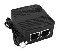 jojofuny Adaptador Divisor Ethernet Divisor De Compatible Computadoras y Routers