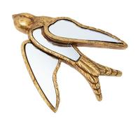 jojofuny Adorno Colgante de Pared Golondrina de Resina Vintage, Estilo Europeo Envejecido, Tamaño Grande 23x18 Cm, Decoración para Interiores como Salón, Dormitorio y Oficina