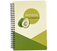 jojofuny Agenda Fitness Planificación de Entrenamientos Cuaderno de Notas y de Ejercicios para Organizar Dietas y Rutinas de Ejercicio Útil para Hombres y Mujeres Color