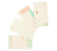 jojofuny Agendas Libros de Recambio con Planificador Mensual y para Notas y Organización Personal Portátiles y Prácticas